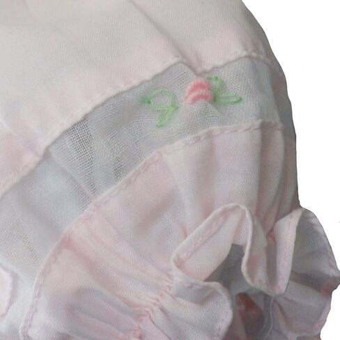 Petit Ami Baby Girls’ Smocked Daygown with Voile Insert, Preemie, Lavender in Kuwait