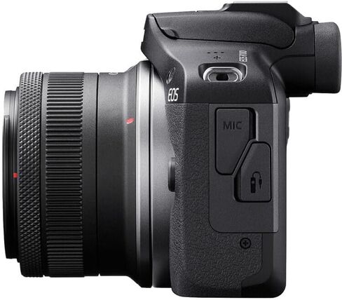 Canon EOS R100 Mirrorless Camera with 18-45mm Lens Bundle | 24.2MP APS-C Sensor, Dual Pixel AF & 4K Video | Great for Beginners, Travel, & Family Photography (6052C012) + 64GB Card + Bag + More in Kuwait