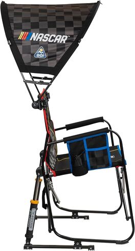 GCI Outdoor Adjustable Sunshade Accessory | Officially Licensed NASCAR Design | UPF 50+ Canopy for Complete Sun Protection | Fits Most Sideline Sports Chairs, Strollers & Wheelchairs in Kuwait