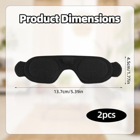 قطعتان من واقي غطاء العدسة لنظارات DJI Avata 2 Goggles 3/2، غطاء حماية من الغبار القطني لنظارات Goggles 3/2/Integra (أسود) in Kuwait