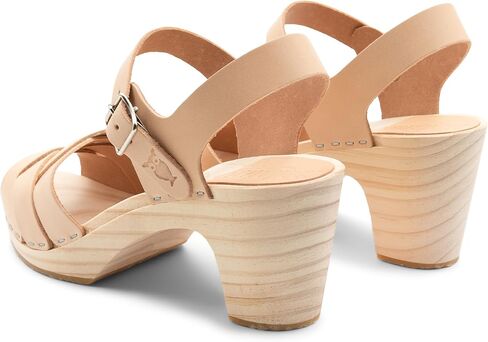 Sandgrens Handmade Swedish Wood Clog Sandals for Women | Rio Grande High Rise in Saudi Arabia