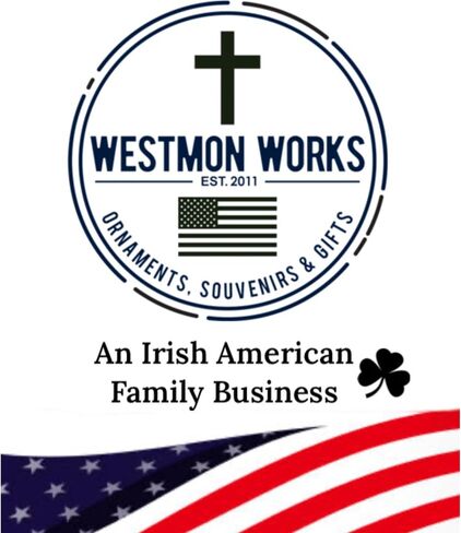 مجموعة ميدالية Westmon Works St Nicholas ميدالية معدنية إيطالية للقديس الراعي مع بطاقة مقدسة مصنوعة في الولايات المتحدة الأمريكية in Kuwait