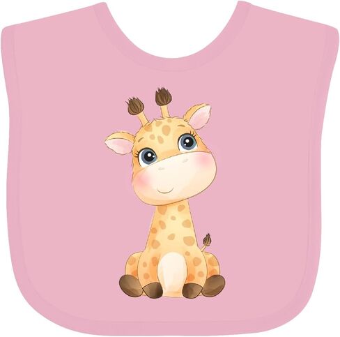 inktastic Baby Giraffe Baby Bib in Kuwait