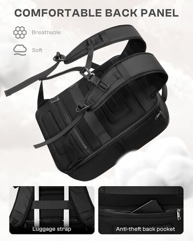 حقيبة ظهر للكاميرا، حقيبة كاميرا DSLR SLR للمصورين المتوافقة مع طائرة Sony/Canon/Nikon/DJI Mavic بدون طيار، حقيبة ظهر للتصوير الفوتوغرافي بغطاء مطر مقاوم للماء، حقيبة كاميرا حامل حامل ثلاثي القوائم تناسب كمبيوتر محمول مقاس 16 بوصة in Kuwait