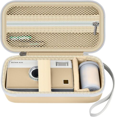 Digital Camera Case Compatible with KODAK EKTAR H35 H35N Half Frame Film Camera, Storage Holder Organizer for Kodak Ultra F9 M35 M38 Paper Shoot kamera, 35mm Film Roll - Slim, Green (Box Only) in Saudi Arabia
