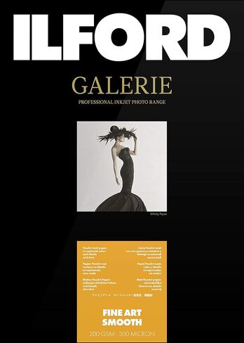 Ilford Galerie Prestige Fine Art Smooth 200 5x7 inch – 50 mm x 70 mm 50 Sheets in Kuwait