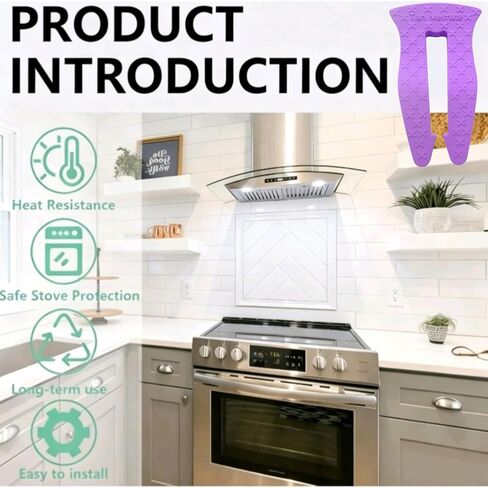 Universal Stove Knob Locks(2Pack Purple + 3Pack Blue) Child Proof Gas Stove Safety Lock with Key, Easy Install No Tools Needed, Heat Resistant Baby Proofing Essentials for Kitchen Cooktop in Kuwait