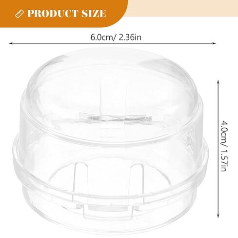 Toyvian 5Pcs Gas Stove Knob Covers for Child Safety Safety Guards for Home Gas Cookers Easy Install Case for Families in Kuwait