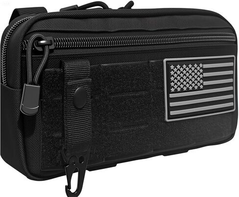 الحقيبة التكتيكية Molle Admin الحقيبة المساعدة Molle EDC مع خريطة الأكمام حقيبة الأدوات المعيارية الحقائب المعيارية الأفقية تتضمن رقعة العلم الأمريكي in Saudi Arabia