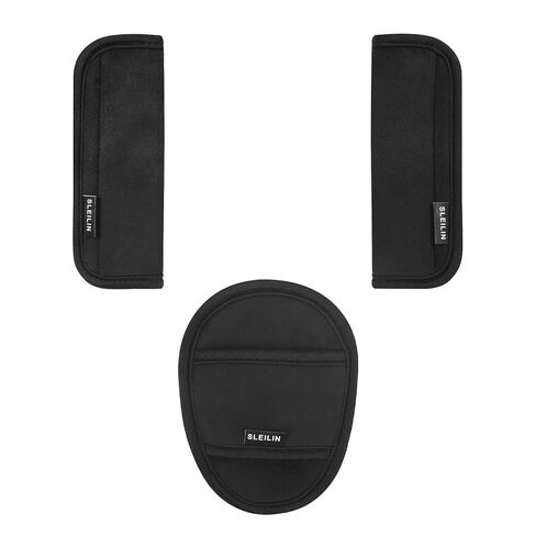 3 Pcs Car Seat Straps Shoulder Pads Suit for Kids : Ultra-Soft Child Car Seat Strap Covers, Kids Car Seat Strap Pads, Cute Plush Printed Seat Belt Covers, Hip Support, for Pushchair, Baby Stroller in Saudi Arabia