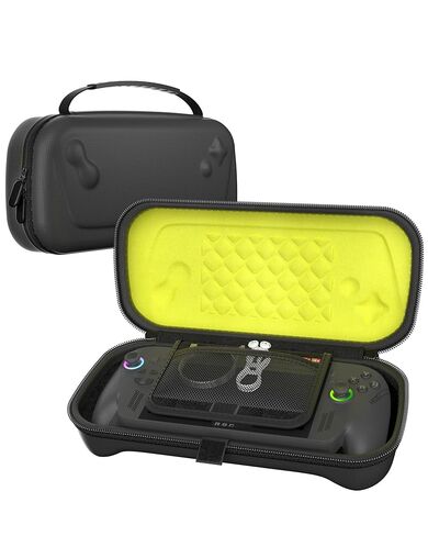 ProCase Carrying Case for ROG Xbox Ally & Xbox Ally X 7" 2025, EVA Hard Travel Storage Bag with 5 SD Card Slots, Protective Pouch for Handheld Gaming Console & Accessories -Black in Saudi Arabia