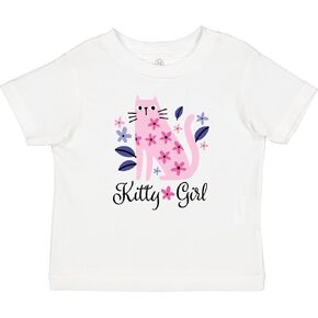 inktastic Cute Pink Cat Kitty Girl Baby T-Shirt in Kuwait