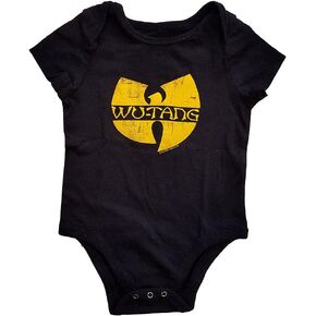 Wu-Tang Clan Kids Baby Grow: الشعار - 24 شهرًا - أسود in Kuwait