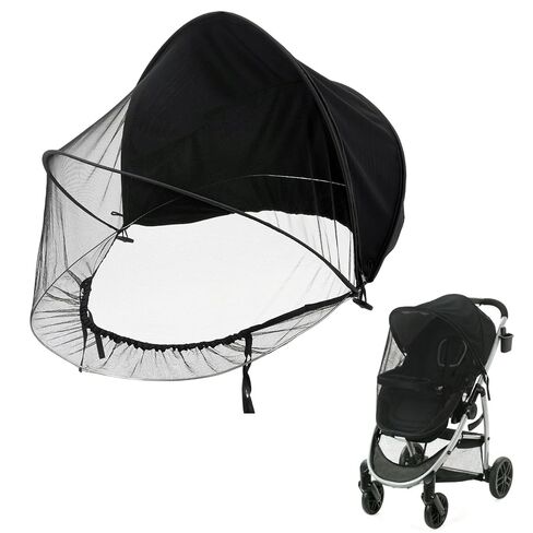 Replacement Canopy for Graco Stroller – 2-in-1 Stroller Cover with UV Sun Shade & Mosquito Net, Breathable Protection with 2-Way Zipper for Walks, Parks, and On-the-Go Travel in Kuwait