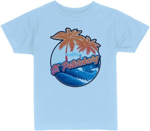 Tropical St. Petersburg Toddler Kids T-Shirt in Kuwait