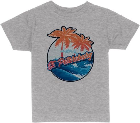 Tropical St. Petersburg Toddler Kids T-Shirt in Saudi Arabia