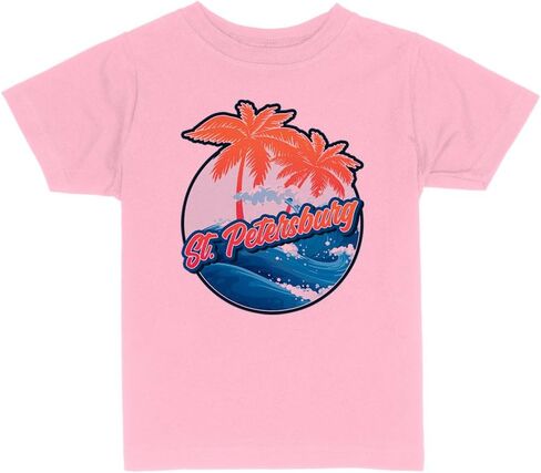 Tropical St. Petersburg Toddler Kids T-Shirt in Saudi Arabia