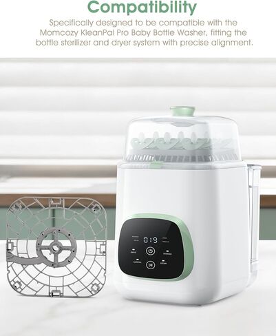 صينية قاعدة بديلة لغسالة زجاجات Momcozy، صينية سفلية متوافقة مع MomCozy KleanPal Pro & Grownsy EaseClean Bottle Washer Pro، ملحقات بديلة لغسالة زجاجات الأطفال خالية من مادة BPA in Kuwait