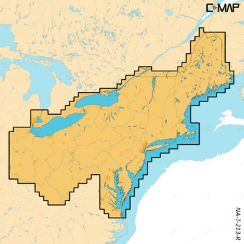 C -MAP® DENSER ™ X - US LAKES - NORTH EAST in Saudi Arabia