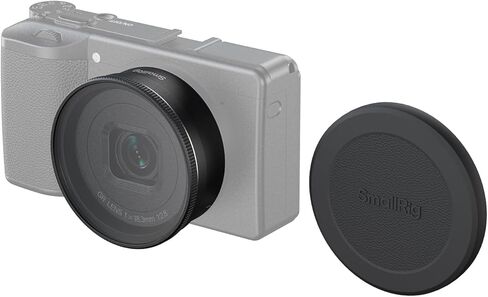 فلتر SmallRig للأشعة فوق البنفسجية وغطاء العدسة الكل في واحد لـ RICOH GR IV GRIV مع غطاء حماية من السيليكون، غطاء شمسي مخصص لتقليل الضوء، طلاء متعدد الطبقات، مقاوم للخدش - 5679 in Kuwait