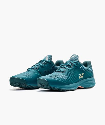 YONEX Power Cushion Sonicage Women's Tennis Shoes - Dark Green - Size 10 in Kuwait