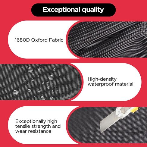 51x10x6 in Heavy Duty Backdrop Stand Bag with Handles, Fully Padded Carrying Case with Built-in Dual Pockets for Pipe and Drape, Tripods, Light Stands, and Other Equipment in Kuwait