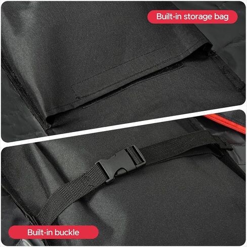 51x10x6 in Heavy Duty Backdrop Stand Bag with Handles, Fully Padded Carrying Case with Built-in Dual Pockets for Pipe and Drape, Tripods, Light Stands, and Other Equipment in Kuwait