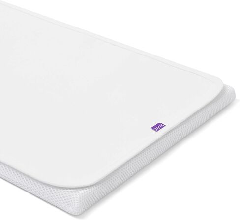Snuz - Baby Crib Waterproof Mattress Protector for Night Time Accidents, Super Soft and Absorbent Cotton Pad, Hypoallergenic, Machine Washable (30 x 16") in Kuwait