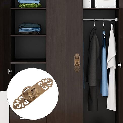 Drawer Handles, Ring Closet Door Handles Knobs Chinese Style Kitchen Cabinet Handle in Kuwait
