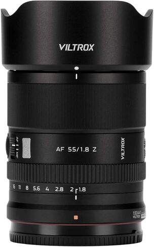 عدسة VILTROX APO 55 مم F1.8 EVO FE، AF 55 مم f/1.8 FE لـ Sony E-Mount، عدسة رئيسية بفتحة واسعة كاملة الإطار لسوني FE a7RⅣ ZVE1 a7iii a93 a7cii a7rv a6700 FX30 a7siii in Kuwait