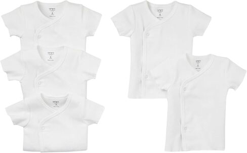 Carter's Unisex Baby White Multi-Pack Bodysuits 126g389 in Kuwait