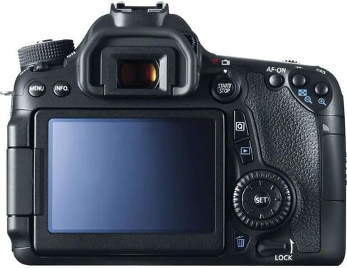 حزمة كاميرا Canon EOS 70D DSLR | مستشعر APS-C بدقة 20.2 ميجابكسل، والتركيز البؤري التلقائي CMOS ثنائي البكسل، ومعالج DIGIC 5+ وشاشة لمس متغيرة الزاوية | رائع للفيديو ومدونات الفيديو (8469B002) + بطاقة سعة 64 جيجابايت + حقيبة كاميرا in Kuwait