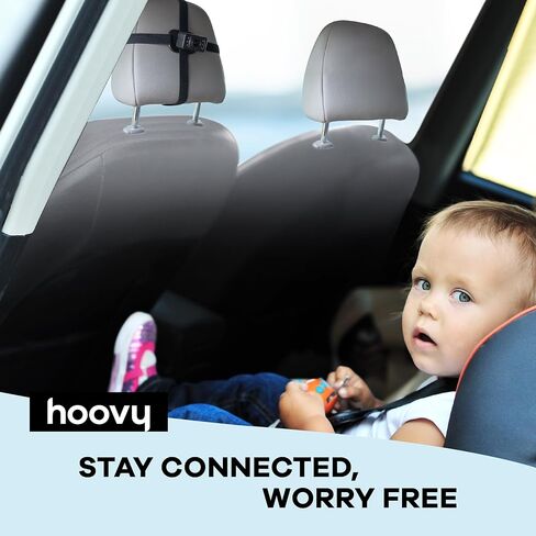 Hoovy Baby Car Camera Monitor, HD Real-Time Video, Rear-Facing Safety View, Easy Install in Kuwait