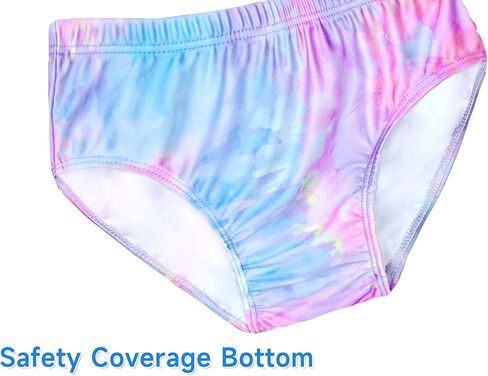 Bundle of Pink Purple and Red Cartoon Girls Swimsuit Size 6-7 Years Old in Kuwait