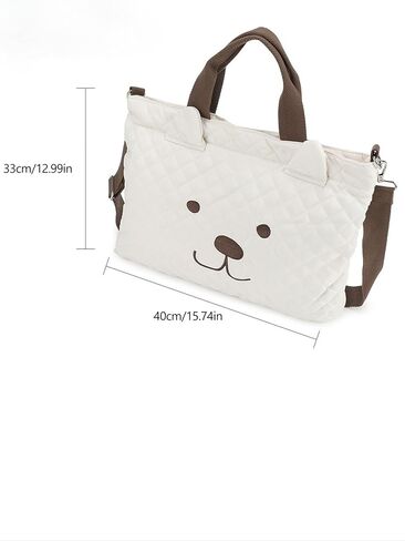 Shoulder & Crossbody Diaper Bag for Women, Waterproof Nappy Bag for Travel, Baby Essentials & Moms on the Go in Kuwait