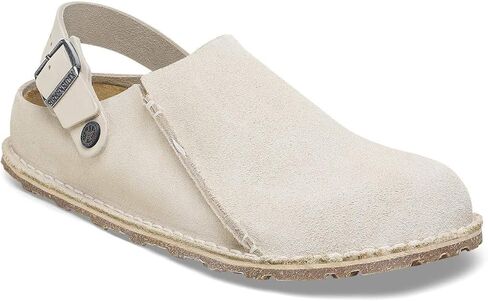 Eggshell Suede Lutry Clog by Birkenstock in Kuwait