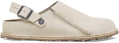 Eggshell Suede Lutry Clog by Birkenstock in Kuwait