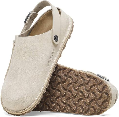 Eggshell Suede Lutry Clog by Birkenstock in Kuwait