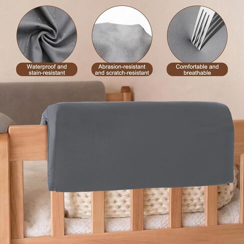 Yookeer 3 ft Bed Rail Bumpers Protector Waterproof and Moisture-Proof Foam Bed Guardrail Padding Anti-Bump Fall Prevention Bumpers Waterproof Soft Cushioned Barrier for Seniors Bunk Loft Beds in Kuwait