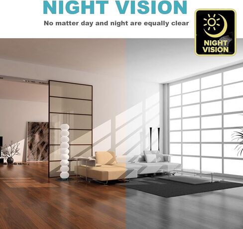 USB Charger Camera with 1080P HD, Night Vision & Motion Detection, Wireless Charger Camera for Home Security, Baby Monitor, Pet in Kuwait