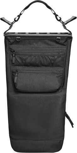Stroller Golf Caddy,Golf Bag Attach to Stroller with Side Pockets,Shoulder Strap & Hooks for Towel Gloves,Lightweight Foldable Golf Organizer for Family Outdoor Golf,Stroller Golf Accessory in Saudi Arabia