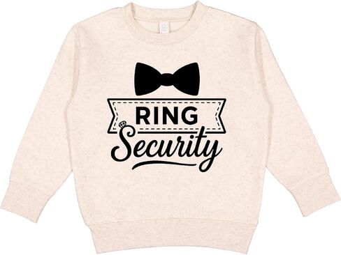 inktastic Ring Security Wedding Toddler Sweatshirt in Kuwait