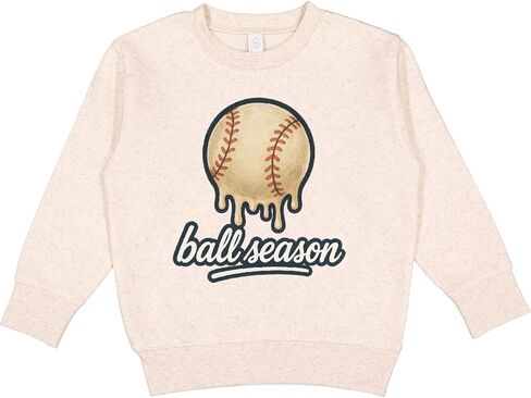 inktastic Baseball Season Toddler Sweatshirt in Kuwait