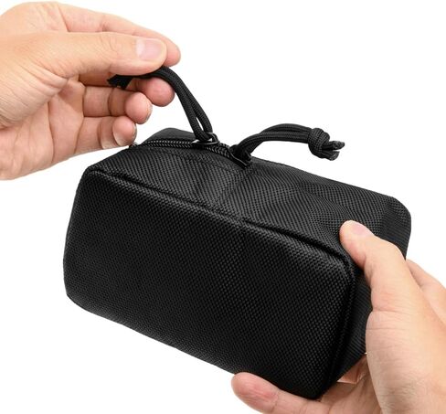 Monocular Telescope Case, Oxford Cloth Protective Storage Bag 8x8x15cm (3.15x3.15x5.91 inch) with Foam Padding for Hiking Camping Travel in Kuwait