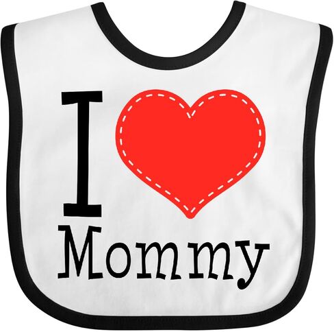 مريلة الأطفال I Love Mommy Heart من إنكتاستيك in Kuwait