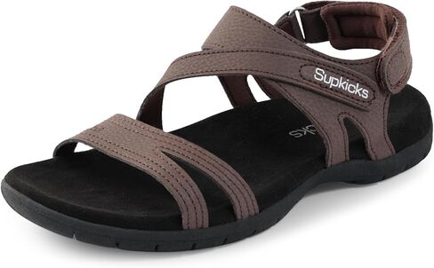 Women's Arch Support Sandals Orthopedic Walking Sandals Comfortable Lightweight Adjustable Strap Casual Summer Beach Outdoor Shoes with Non-slip Outsole in Kuwait