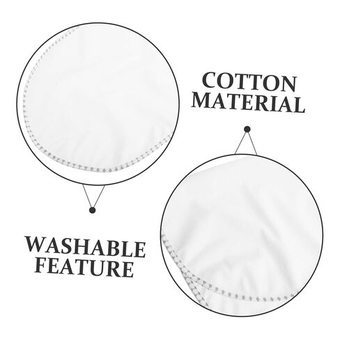 3-Piece Washable Pad Set Leakproof Soft Cotton TPU Waterproof Covers Portable Infant Newborns and Infants in Kuwait