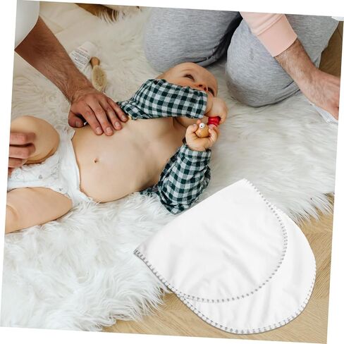 3-Piece Washable Pad Set Leakproof Soft Cotton TPU Waterproof Covers Portable Infant Newborns and Infants in Kuwait