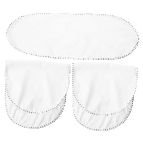 BESTonZON 3Pcs Changing Pad Reusable Diaper Mat with Leak Washable Bed Protector for Nursery Travel Comfortable Breathable Design in Kuwait