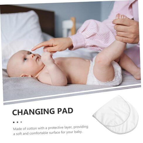 BESTonZON 3Pcs Changing Pad Reusable Diaper Mat with Leak Washable Bed Protector for Nursery Travel Comfortable Breathable Design in Kuwait
